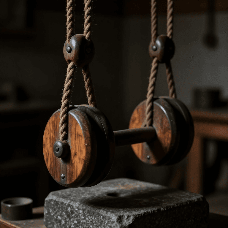 Building a Compound Pulley (Block and Tackle) — Archimedes' Force Multiplier