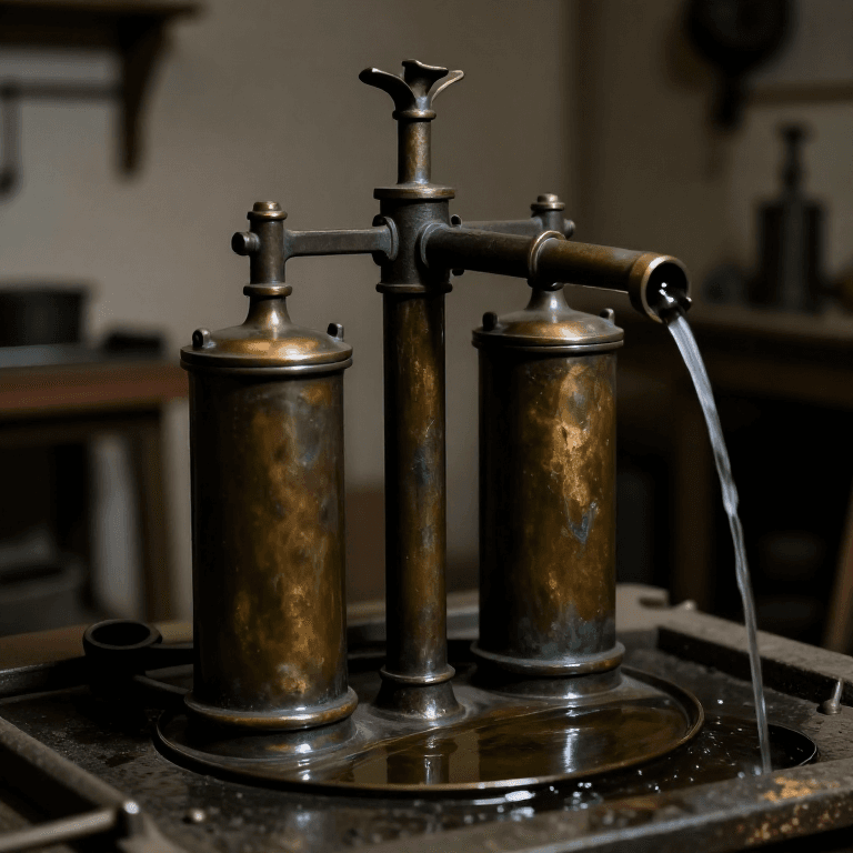 Building Ctesibius' Force Pump — The First Double-Acting Piston Pump