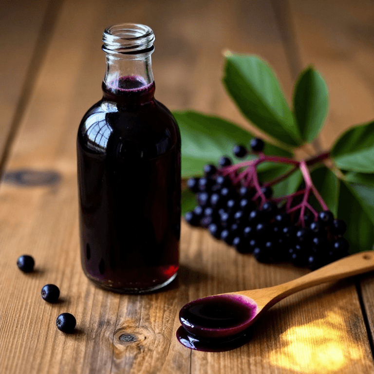 Elderberry Syrup for Immune Support — The Ancient Berry That Fights Colds and Flu