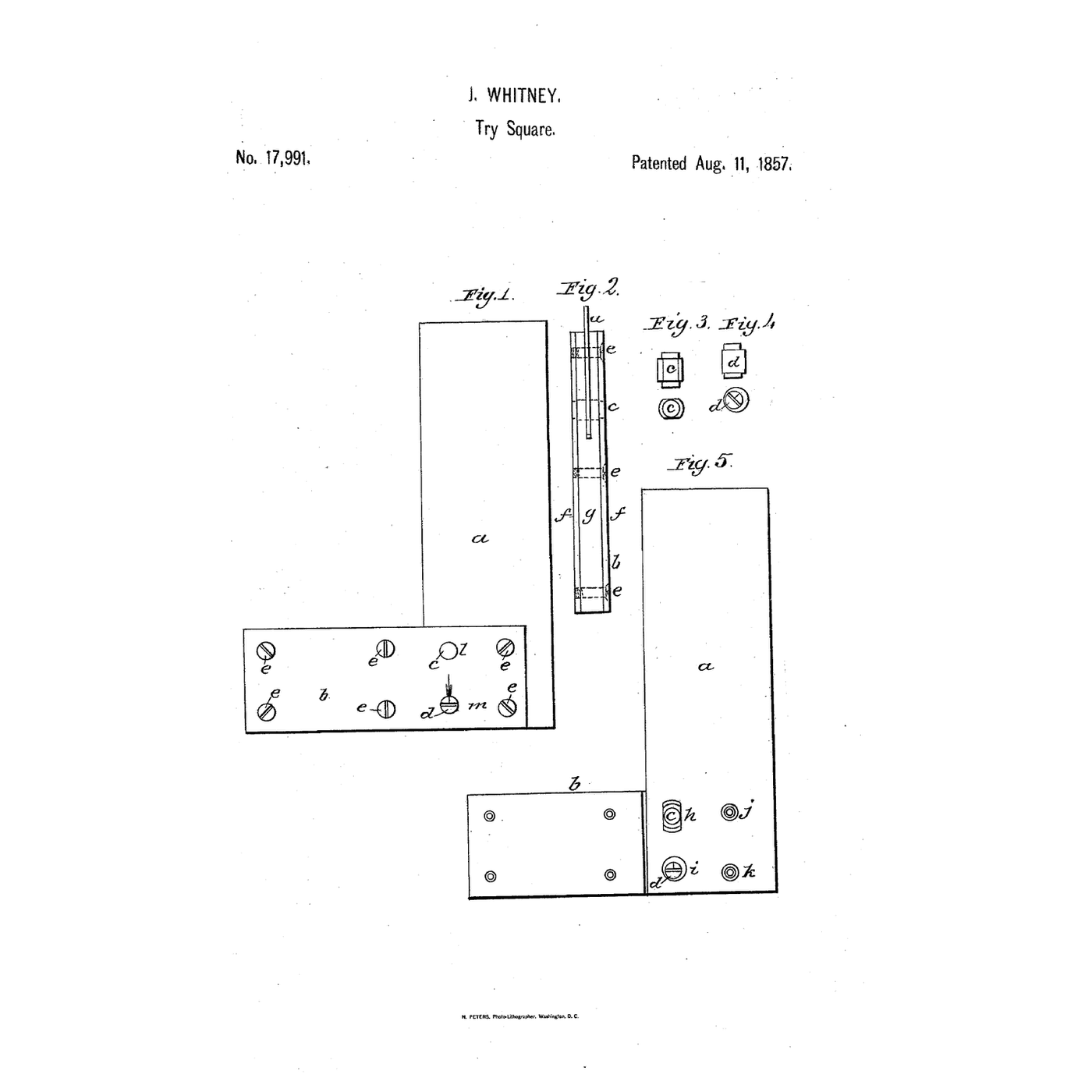 The Adjustable Try Square: An Eccentric Pin That Trues the Tongue