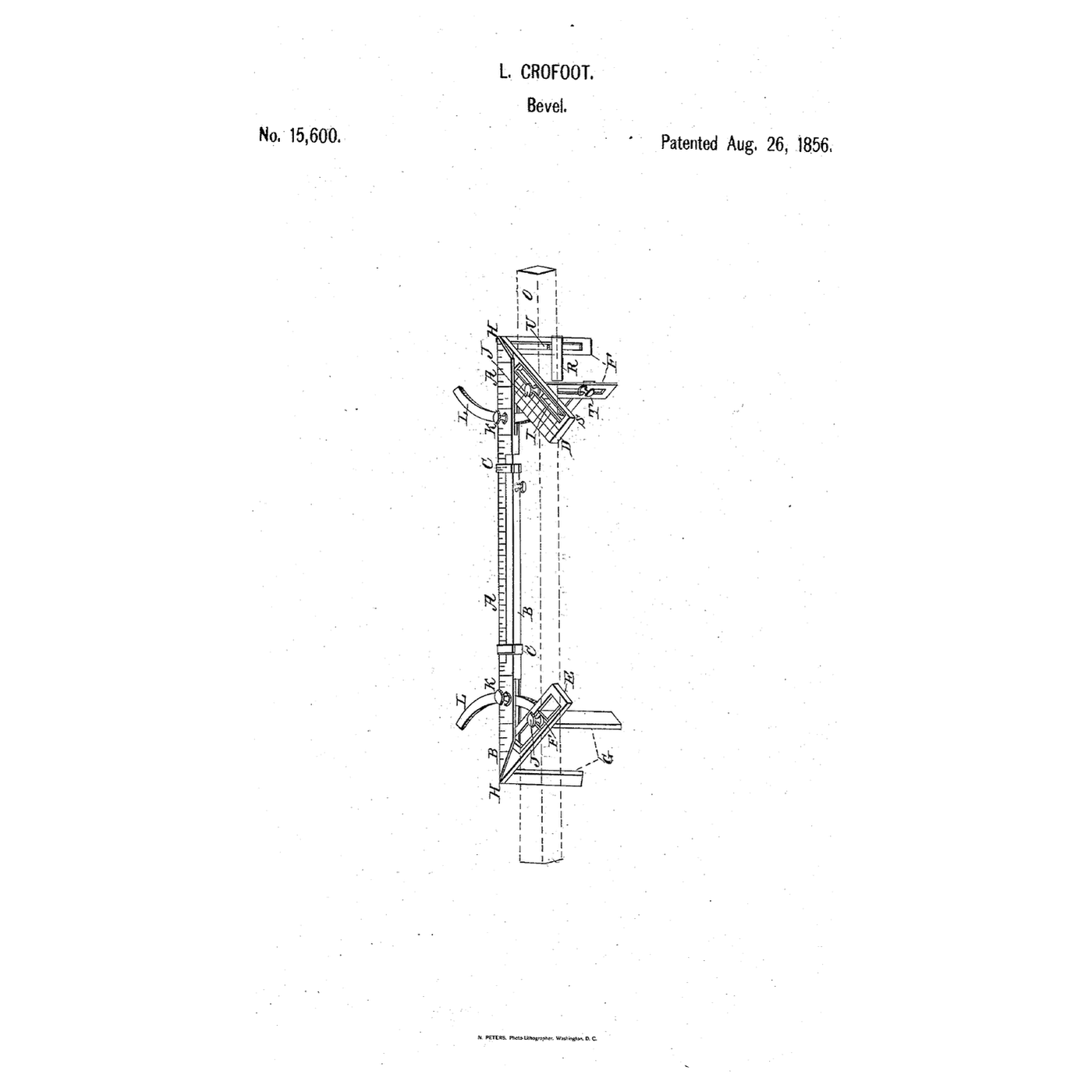 The Rafter Layout Instrument: One Length, Two Bevels, Every Rafter Alike