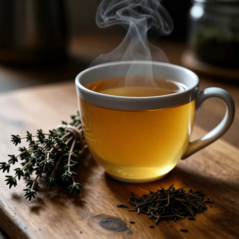 Thyme Infusion for Coughs and Respiratory Infections — The Ancient Antiseptic Herb