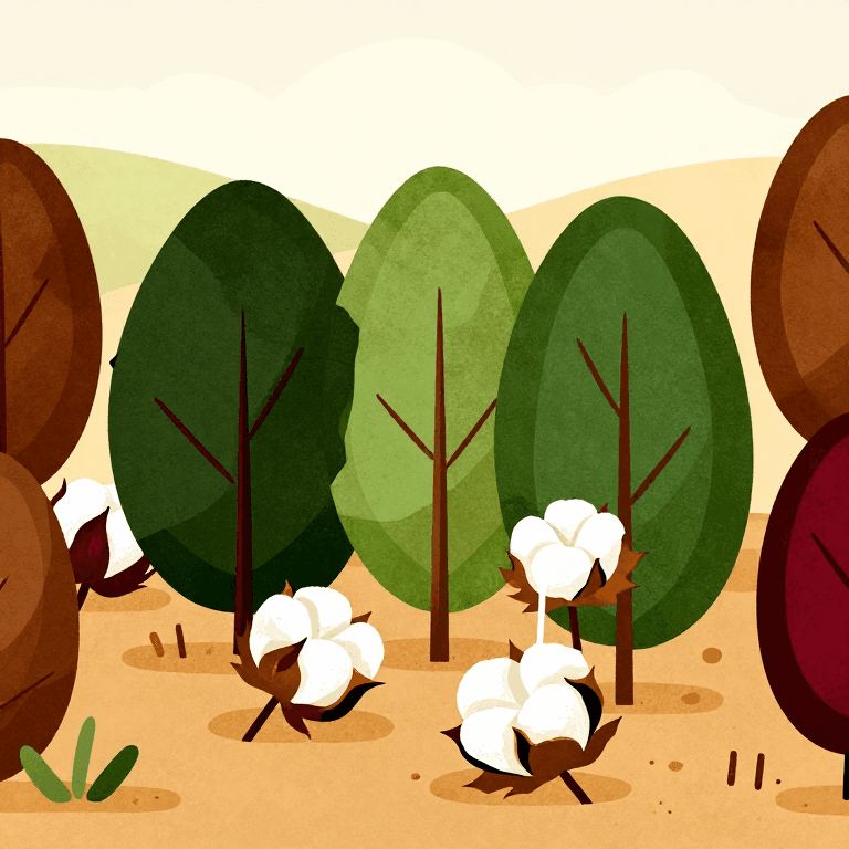 Algodão Colorido da Paraíba — Cor Sem Tingimento