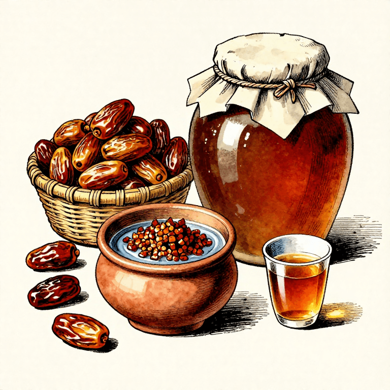 Fermenting Date Palm Wine — Mesopotamian Date Beer