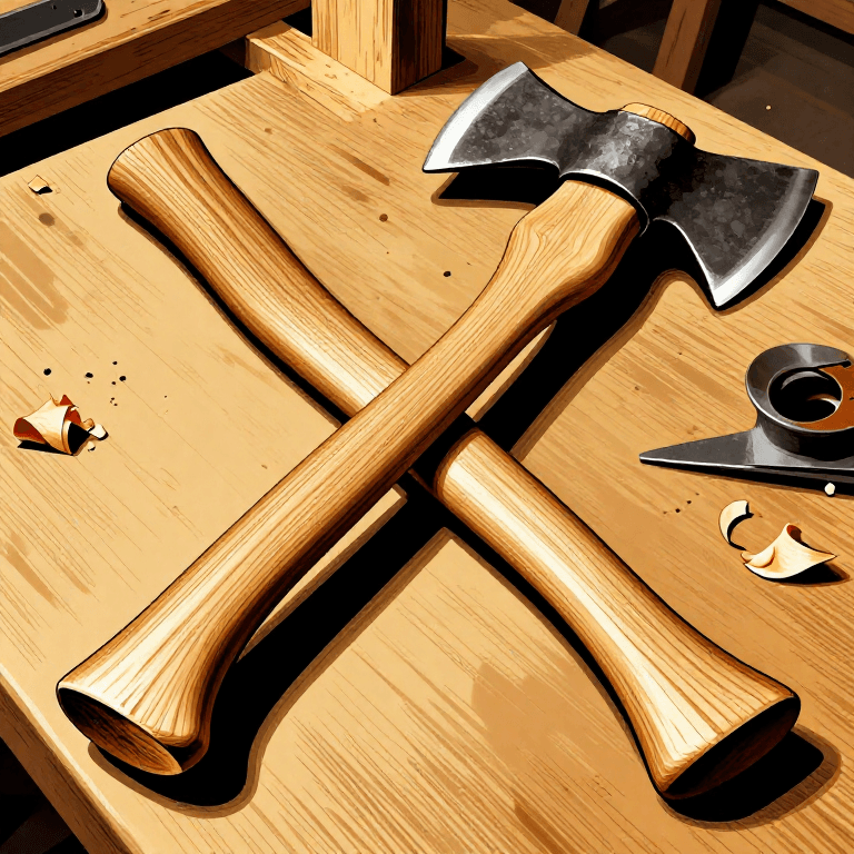 Shaping an Ash Tool Handle — The Perfect Shock-Absorbing Wood