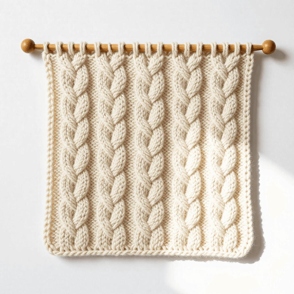 Cable Knitting — Crossing Stitches to Create Twisted Rope Patterns