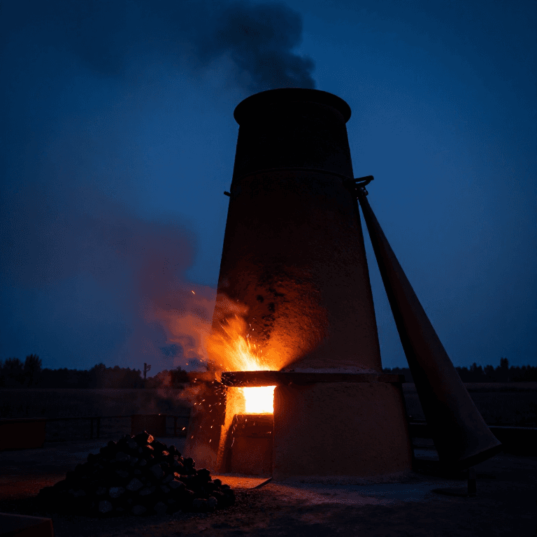 Building a Bloomery & Smelting Iron — The Iron Age