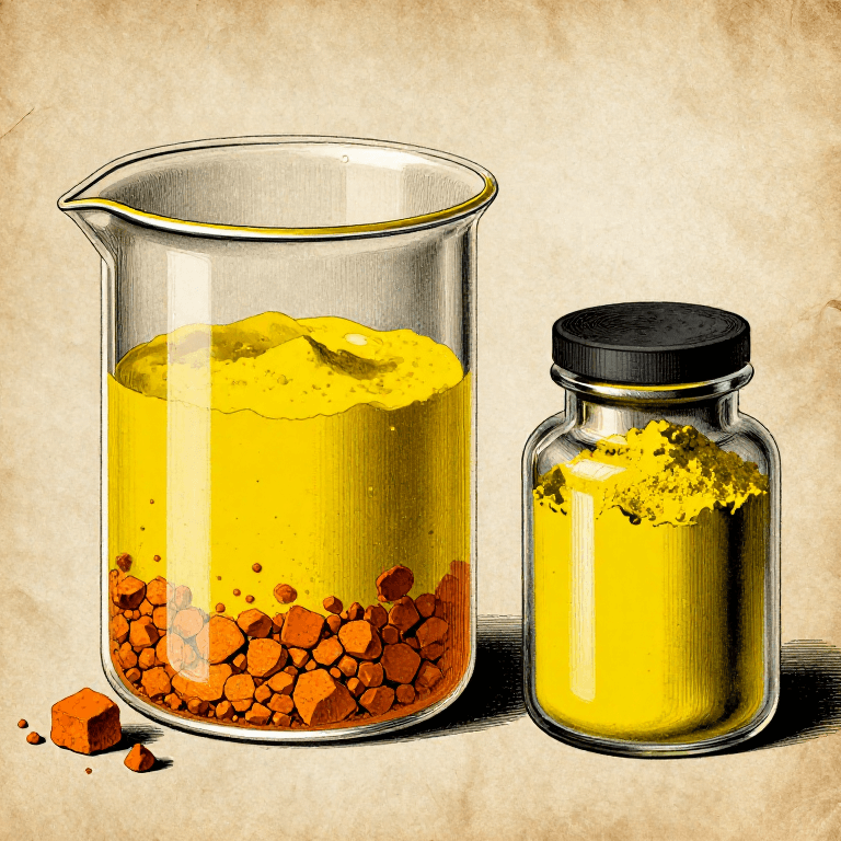Making Chrome Yellow — The Brilliant Lead Chromate Pigment of the 19th Century