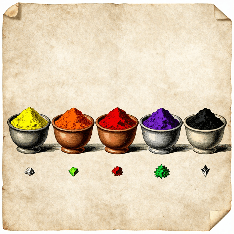 Making Mars Colours — Synthetic Iron Oxide Pigments from Copperas