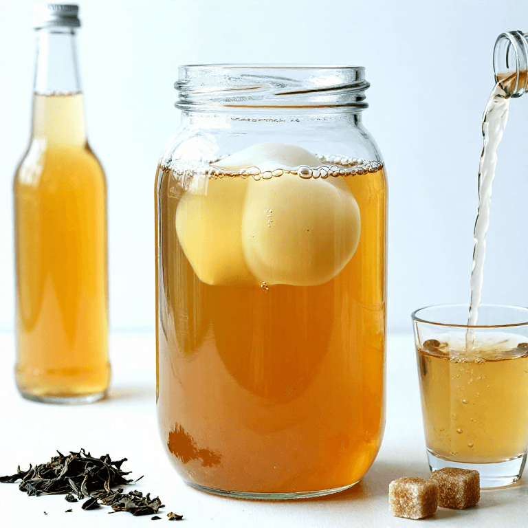 Brewing Kombucha from a SCOBY Culture — Fermented Tea