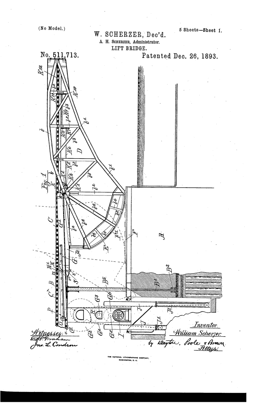 Rolling Lift Bridge