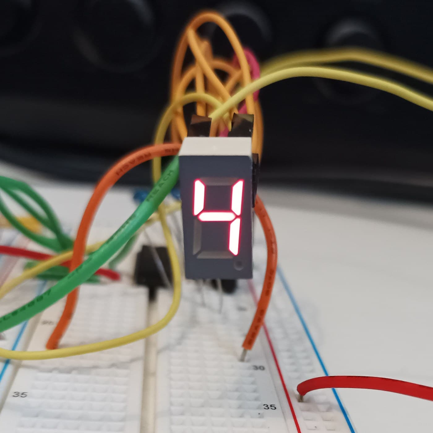 The Seven-Segment LED Display