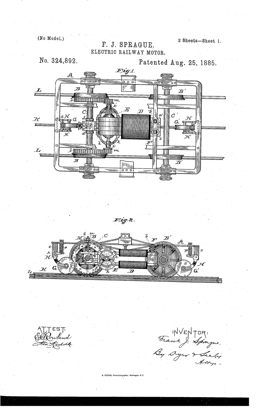 Electric Railway Motor