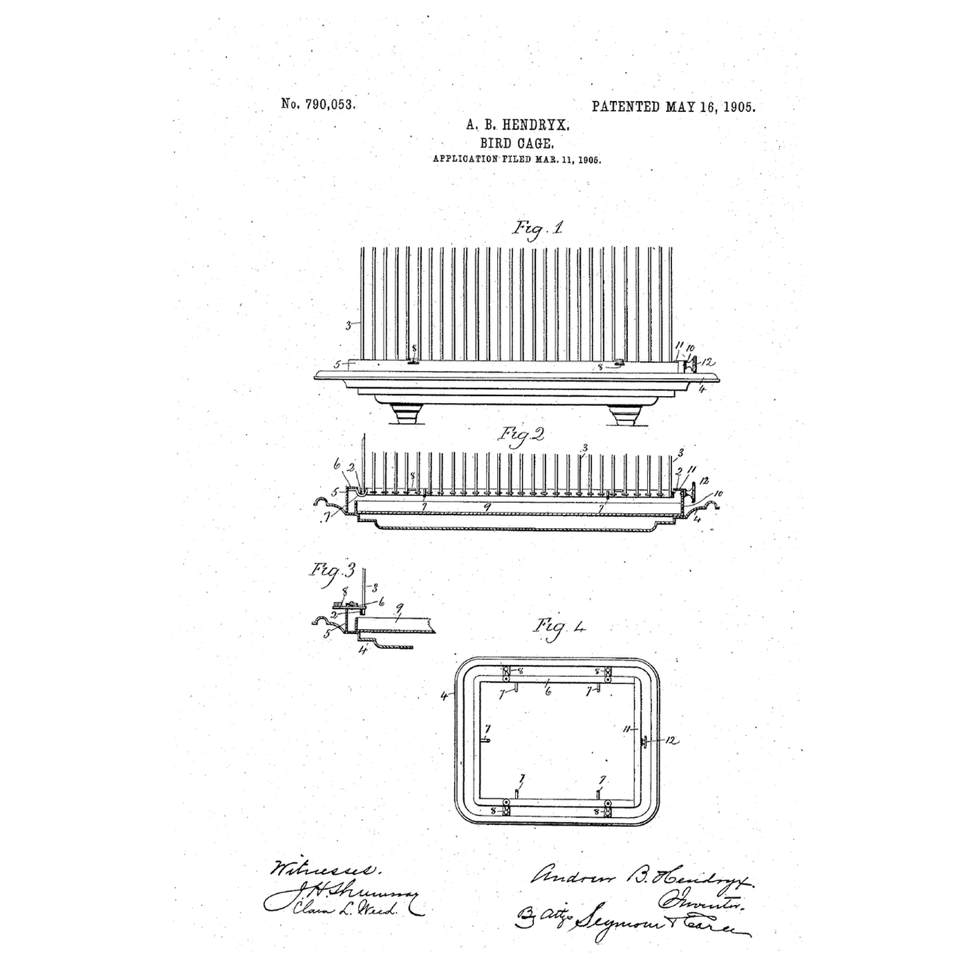 The Flanged-Base Cage Pan: A Pan Larger Than the Cage, Drawn Out From Under a Flange