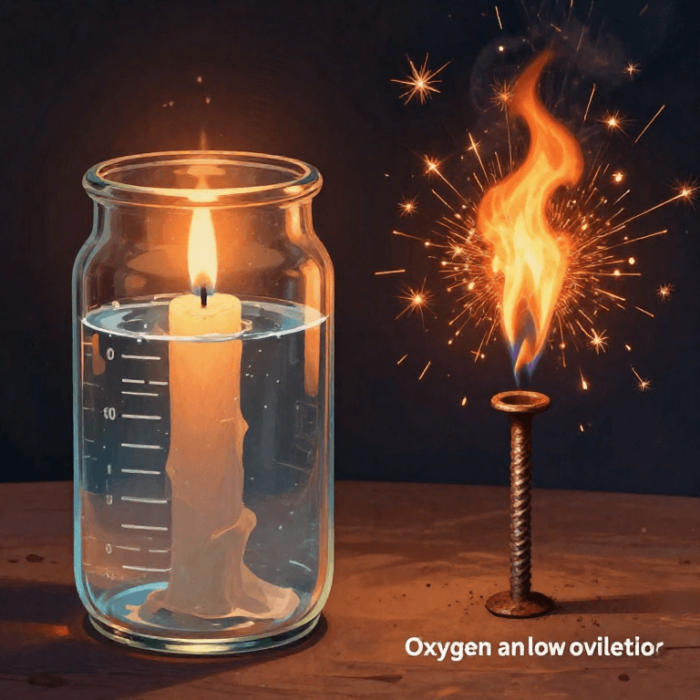 Understanding Oxygen Through Combustion — The Element That Makes Fire Breathe