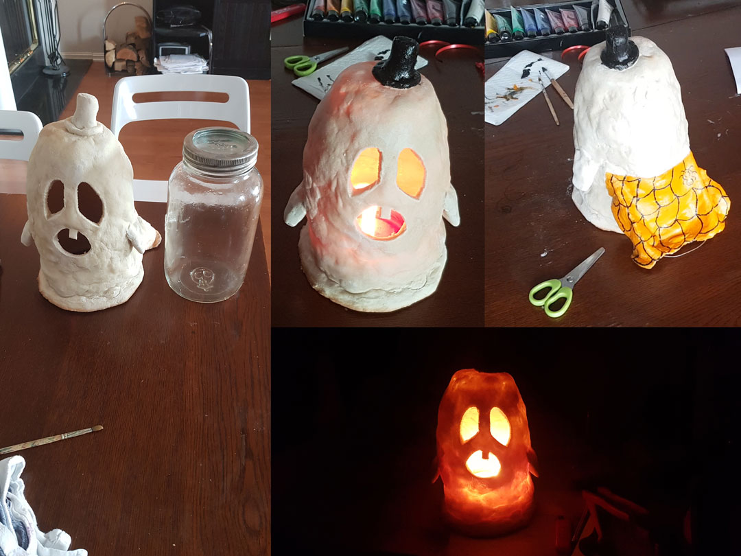 DIY - Spooky Halloween Ghost