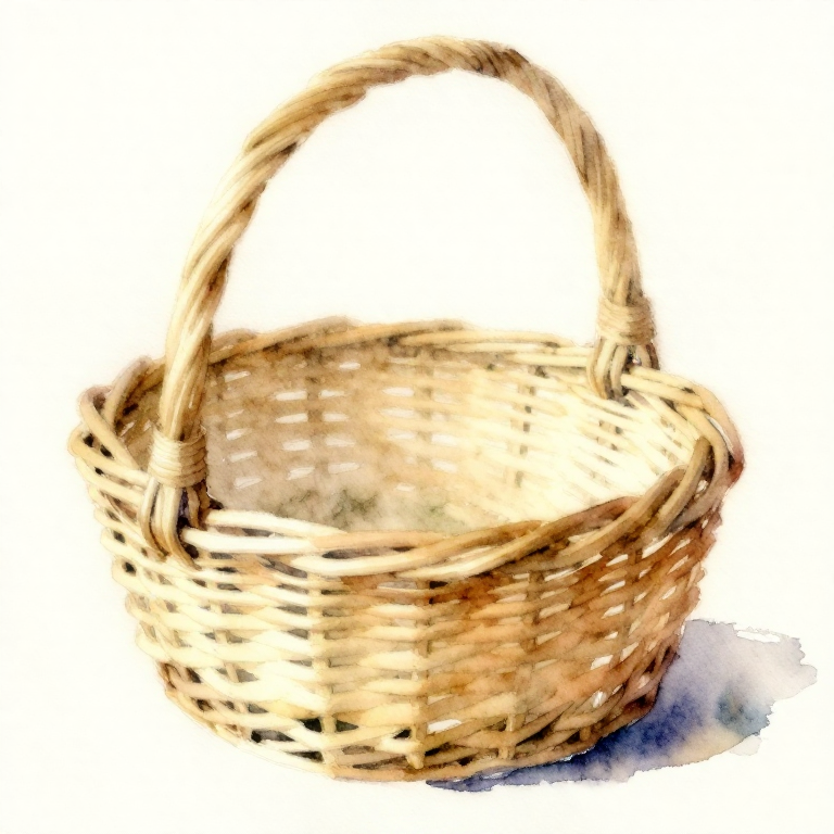 Weaving a Basic Basket — Wicker from Willow Withies